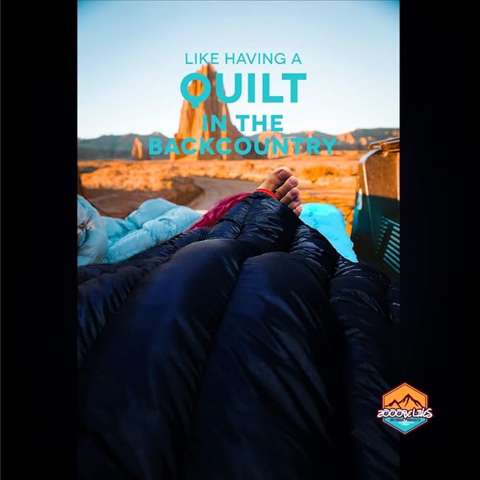 ZOOOBELIVES Ultralight Backpacking 32-50F Down Sleeping Bag - 27oz Ultra Compact 650 Fill Power Envelope Sleeping Bag for Hiking, Camping and Backcountry, Lightweight and Compressible – Alplive T400