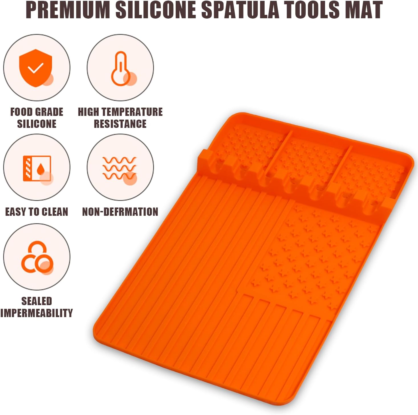 2 PCS Silicone Griddle Tools Mat for Blackstone,Grill BBQ Caddy Utensils Holder for Kitchen,Cooking & Countertop,Large Spatula Mat with Drip Pad,Griddle Accessories for Blackstone (green 2pcs)