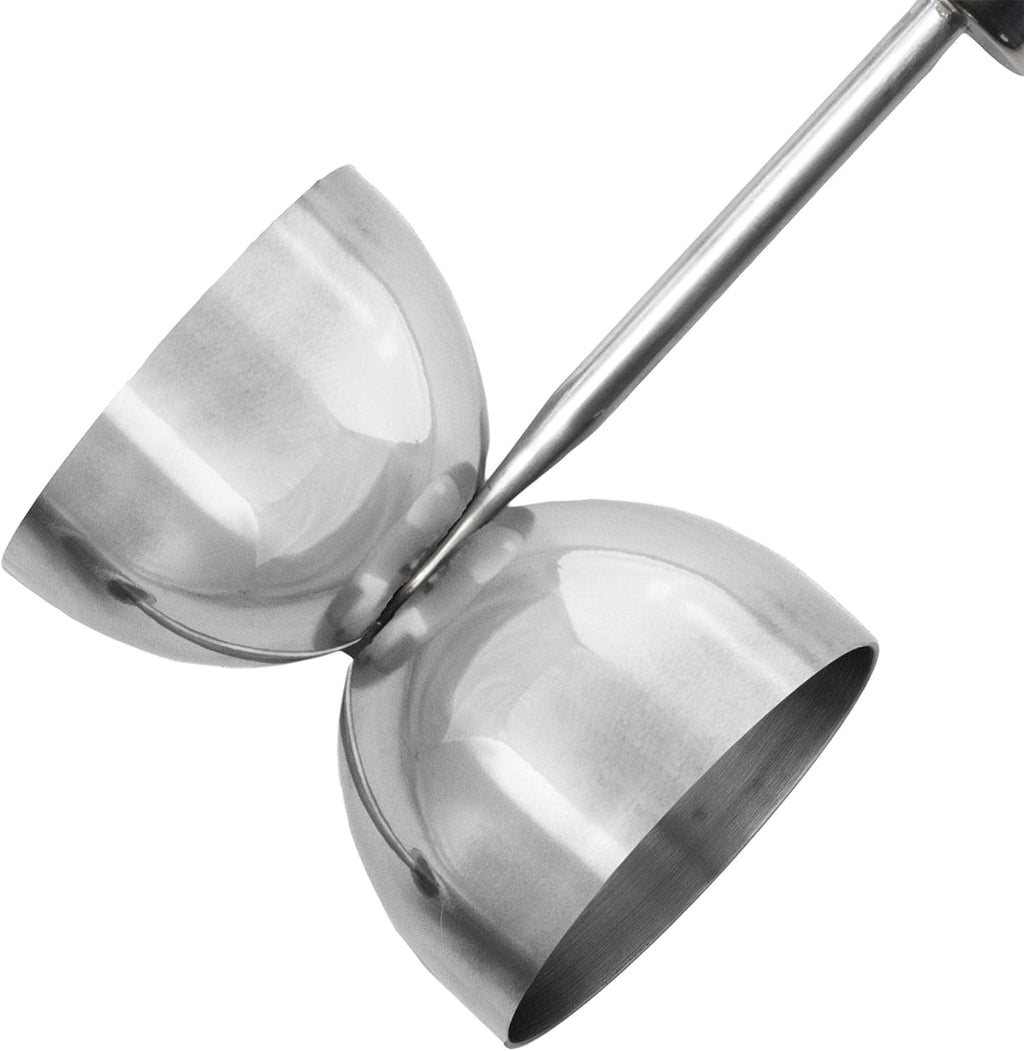 Totally Bamboo Baltique Marrakesh 4 Piece Bartender Kit, Bartending Gift Set with Essential Bar Accessory Tools, Includes Muddler, Double Sided Jigger, Hawthorne Cocktail Strainer and Bar Spoon