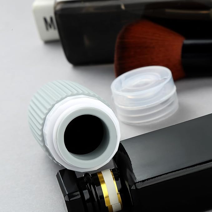 16 Pack Travel Bottles for Toiletries, Large 6oz Silicone Travel Containers jar for Toiletries, Leak Proof Refillable Liquid Shampoo And Conditioner Travel Essentials toiletry Bottles