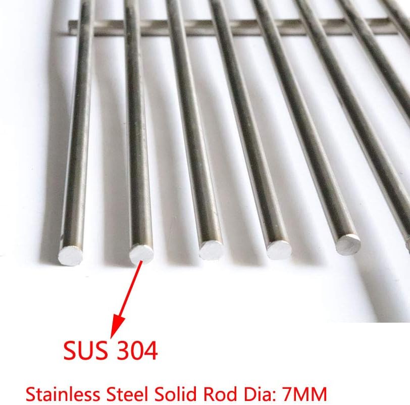 SF4104 (4-Pack) 17.75" Stainless Steel Cooking Grates Replacement for Gas Grill Models Brinkmann 810-3660-S 810-3661-F 810-9610-F 810-9620-0 810-6680-s and Smoke Canyon GR2002401-5C-00,Set of 4