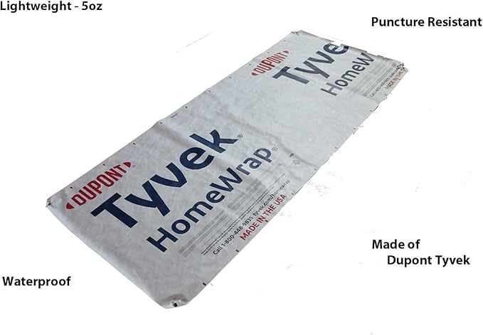 Ultralight Camping Tarp, Backpacking Tarp, Tyvek Sheet, Tyveks Tent Footprint, Tyveks House Wrap, Tent Flooring, Tyvekes Ground Cloth, Camping Fly, Multiple Sizes