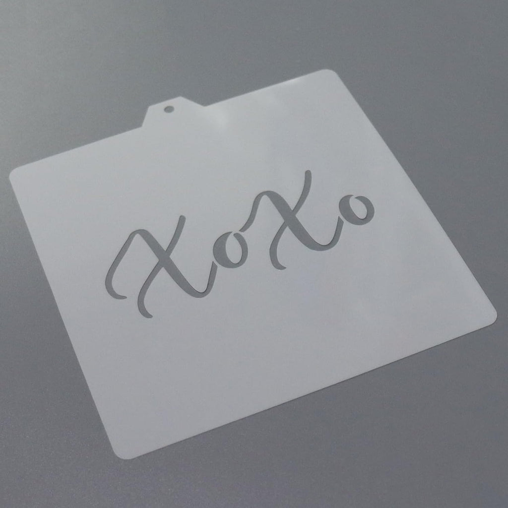 XOXO Cookie Cutter and Stencil SET Cutter and Stencil Set Bundle cookie stencil and cutter kit pyo cookie cutter cookie (XOXO)