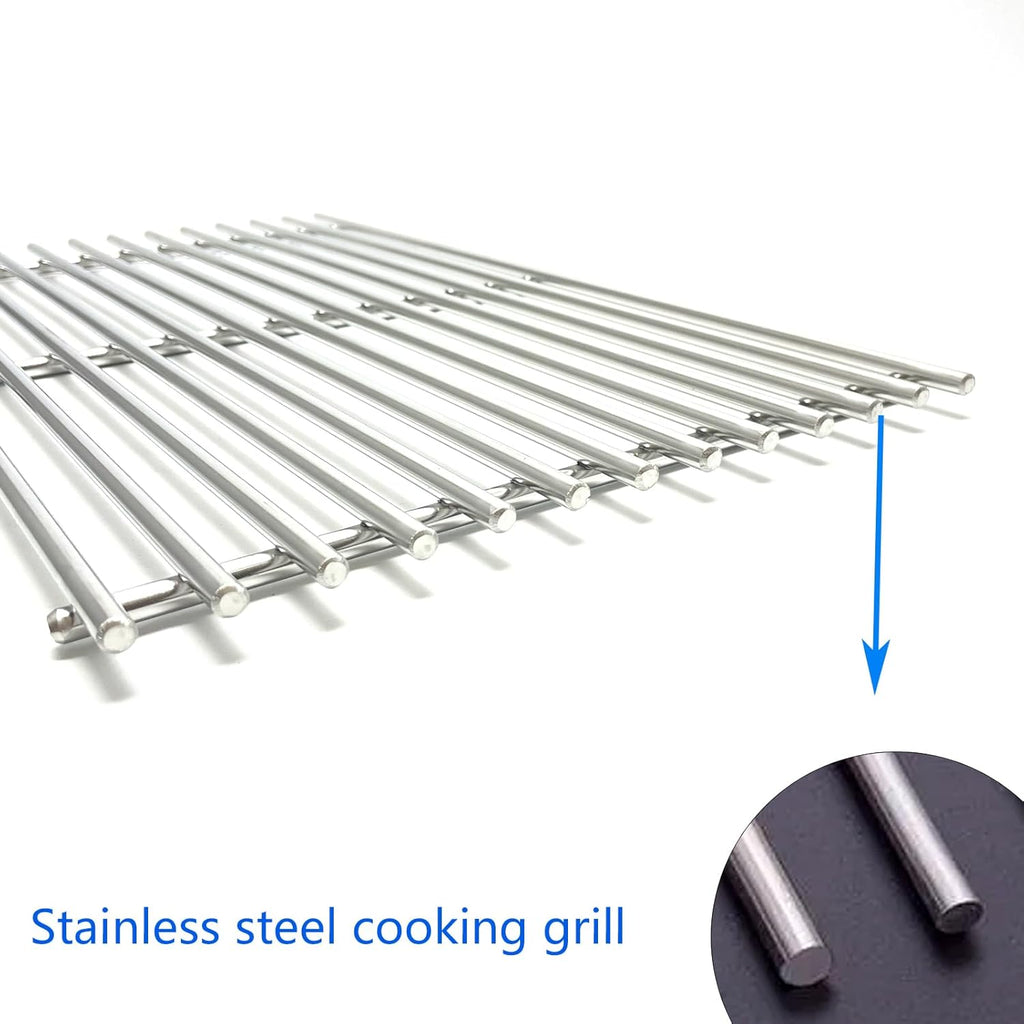 17-1/2" Stainless Steel Cooking Grates Replacement Parts for Weber Spirit 200 Series Spirit E-210 S-215 S-210 E-220 S-220 Gas Grill Grids 7637 67022