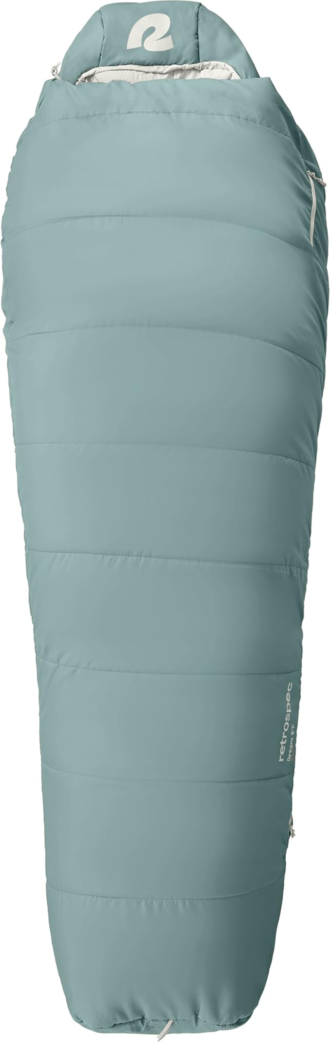 Retrospec Dream Sleeping Bag - 5, 15, 30 Mummy for Camping, Insulated Cold Weather, Lightweight Stuff Sack, Water-Resistant, Adjustable Draw Cords, Adult