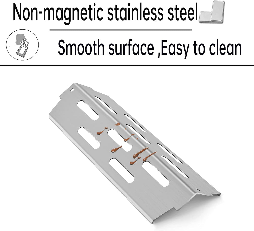 Kalomo Grill Grates Parts for Weber Genesis II E-310, S-310, E-315, E-330, E-335, S-335, LX S-340, E-340, 66802, 66795 18”Flavorizer Bars Stainless Steel Grids BBQ Gas Grill Replacement Parts