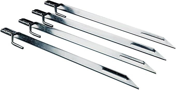 Coleman Camping Tent Stakes, 12 Inch Metal Tent Stakes