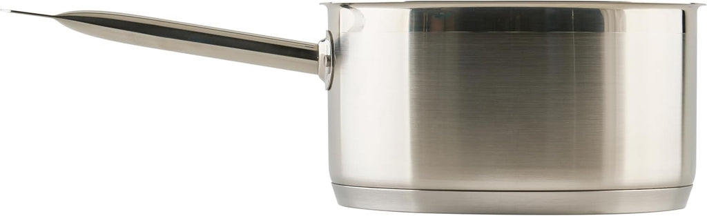 Winco Heavy-Duty Stainless Steel Sauce Pan with Cover, 6 Quart