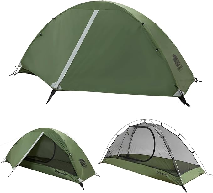 1/2 Person Backpacking Tent for Camping - Ultralight & Waterproof Outdoor Camping Tent, Easy Set Up Compact Tent for 3 Season, Lightweight Tents for Hiking by Underwood Aggregator