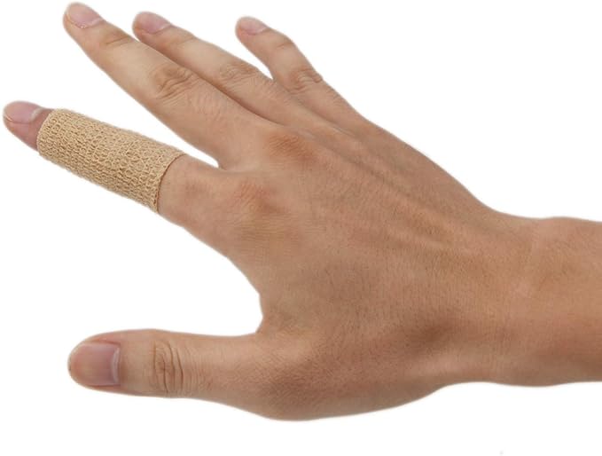 First Aid Self Adherent Cohesive Bandages, First Aid Tape Cohesive Wrap Bandage, Colorful Bandages(2 inches x 5 Yards,12 Packs,Colorful)