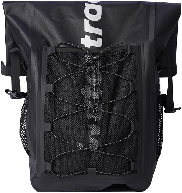 Waterproof Dry Bag for Kayaking, Surfing, Canyoning, Trekking, Camping, Water Sports, Rainproof (Black gray, 35)