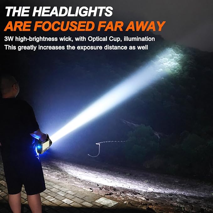 Solar Flashlights for Emergencies,LED Solar Camping Lights,Capacity Battery for Quick Charging,Multi-Functional Flashlights for Emergencies,Perfect for Power Outages,Outdoor Camping,and Hiking-1PCS