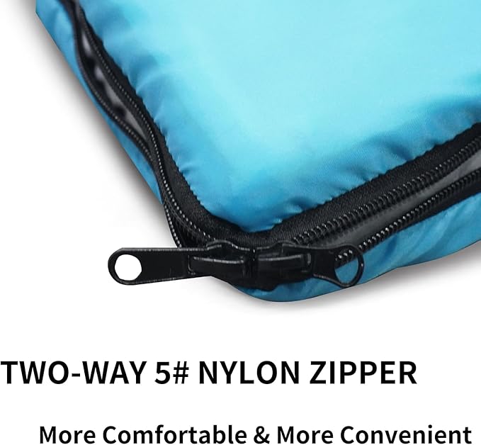 3-Season Sleeping Bag for Adult Waterproof, Lightweight - Camping Gear Equipment for Camping,Travel and Backpacking