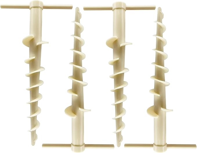 UMARDOO Beach Tent Sand Anchor,Sun Shelter Stand Holder Tent Stakes Ground Anchors Stakes,Camping Stakes Tarp Stakes for Tent Rain Tarps Canopy Camping Hiking (4 Packs)