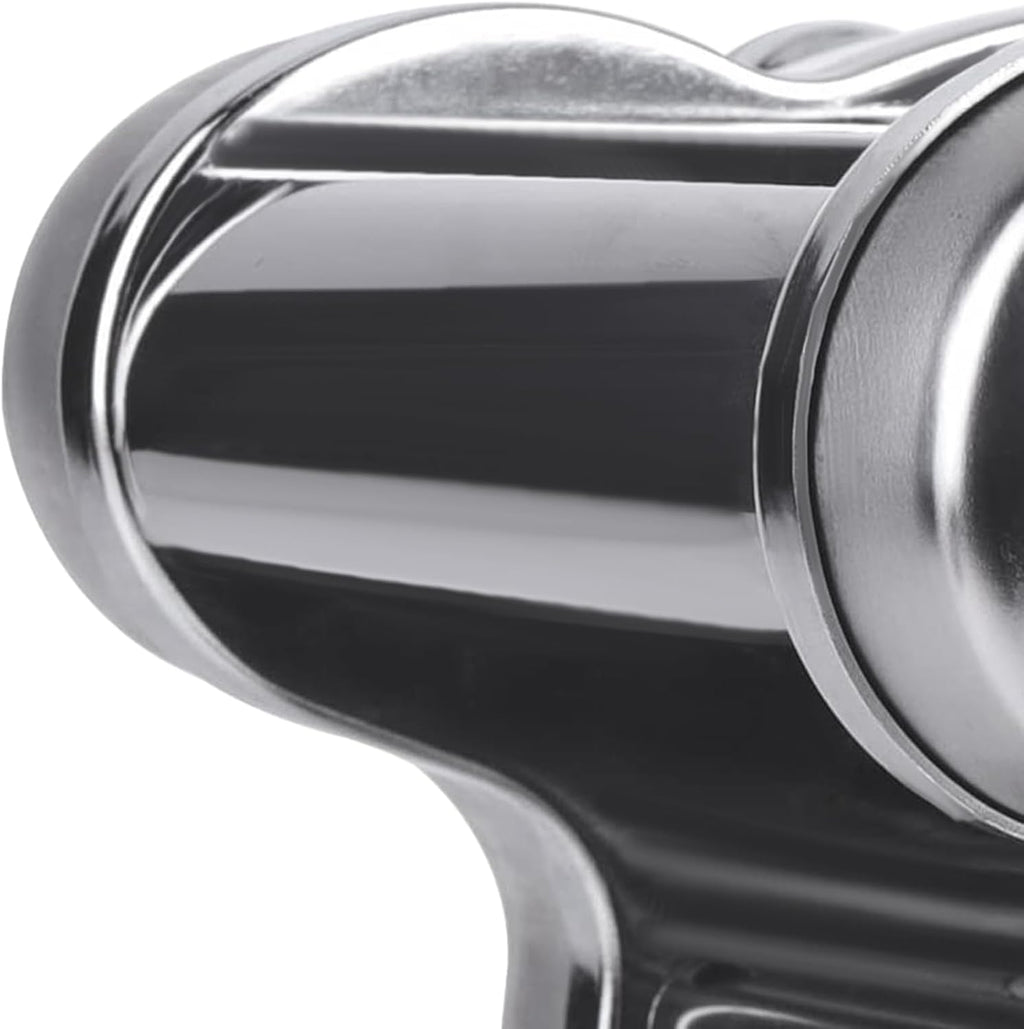 135W Electric Pasta Maker, Pasta Maker 8-Speed Adjustment, Stainless Steel, Pasta Machine one-Touch Start Make Dough Sheets, Dumpling Skins, Wonton Skins, Pancakes