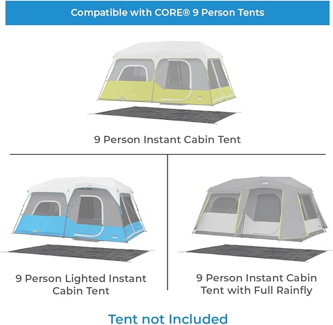 CORE Outdoor Tent Footprints | Perfect Tarp Camping Accessories