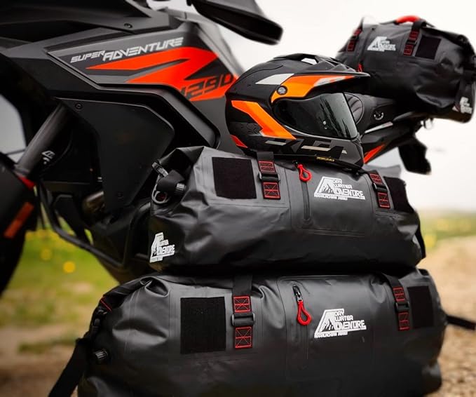 Waterproof Duffel Bag, Marine Grade (80 Liter/21.1 Gallon, Appalachian Series, Black)