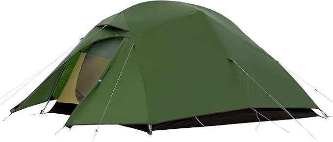 Naturehike Cloud-Up 3 Person Lightweight Backpacking Tent with Footprint - 3 Season Free Standing Dome Camping Hiking Waterproof Backpack Tents