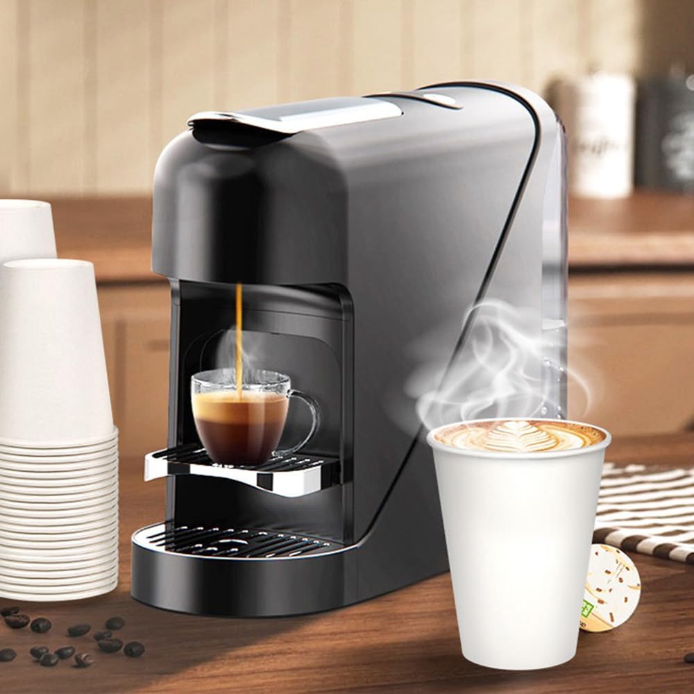 100 Count 8 oz Paper Cups, Disposable Coffee Cups 8 oz, White Hot/Cold Beverage Drinking Cups for Water Juice or Tea