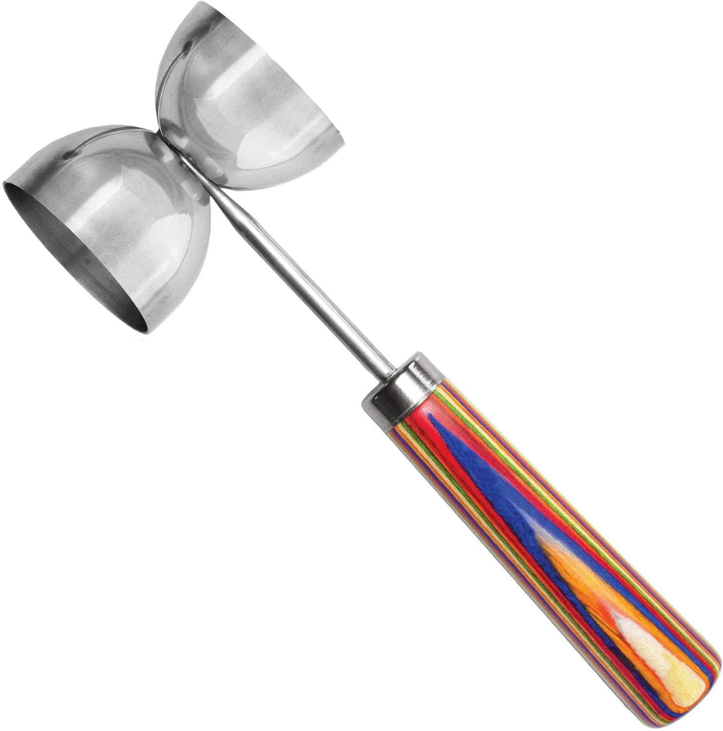 Totally Bamboo Baltique Marrakesh Collection Bar Spoon, Stainless Steel Cocktail Mixing Spoon