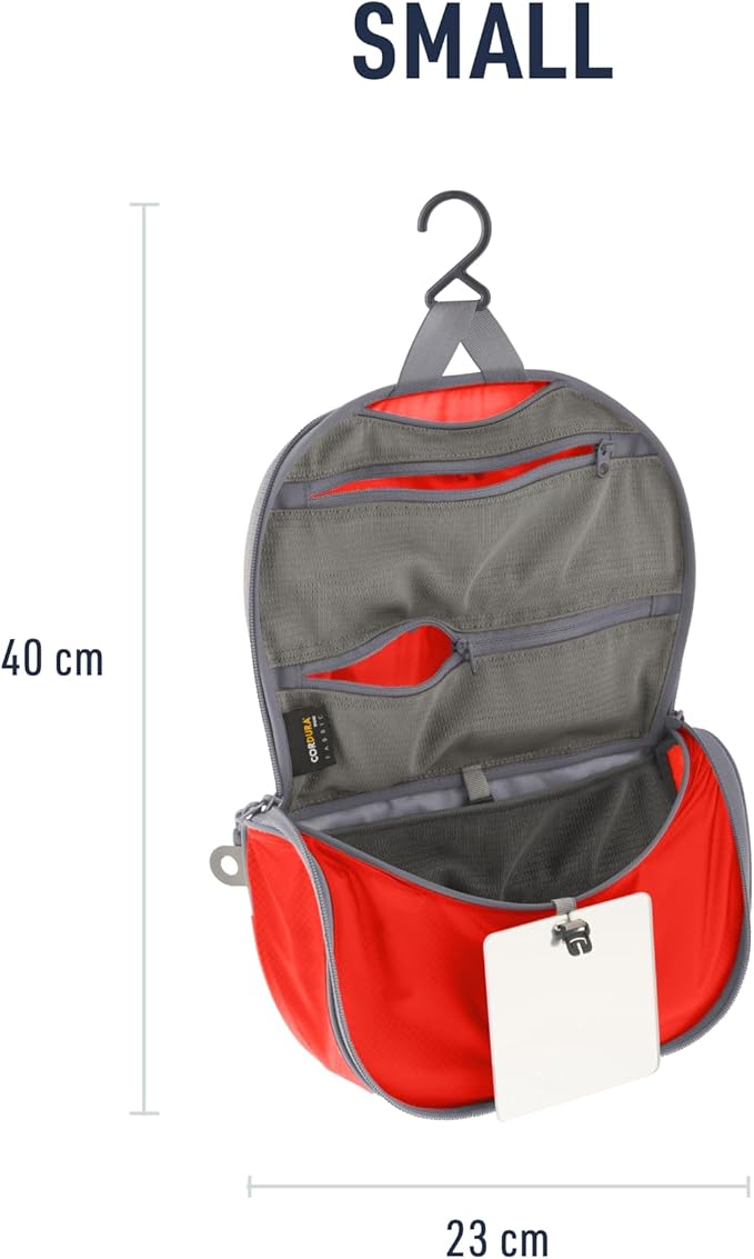 Sea to Summit TravellingLight Hanging Toiletry Bag, Travel Organizer for Men and Women
