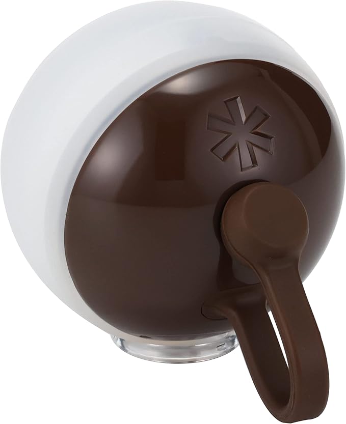 Snow Peak's Mini Hozuki Lantern, Bark, S-041BR-US, Designed in Japan, Lifetime Product Guarantee, Lightweight, Compact for Camping or Backpacking, Camping Light, One Size