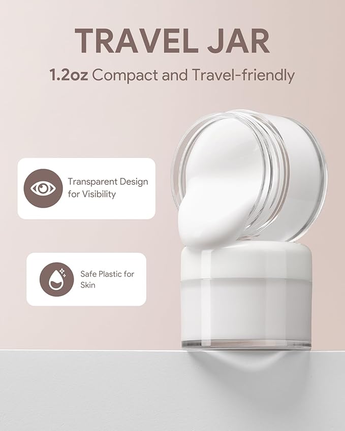 Toiletry bag for women with travel size containers set, hanging toiletry bag for full Size toiletries, Skincare, Shampoo, Makeup Cosmetic Bag Travel Organizer, Water-resistant toiletry bag