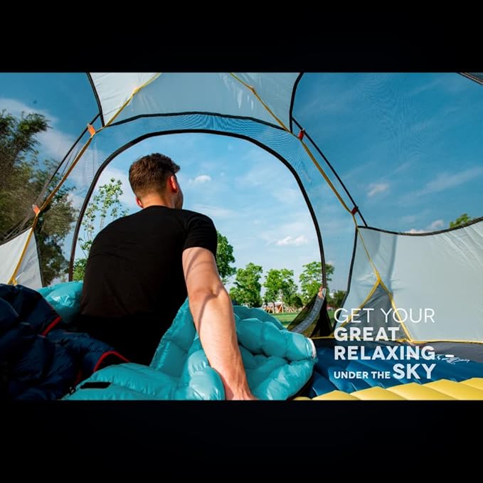 ZOOOBELIVES Ultralight Backpacking 32-50F Down Sleeping Bag - 27oz Ultra Compact 650 Fill Power Envelope Sleeping Bag for Hiking, Camping and Backcountry, Lightweight and Compressible – Alplive T400