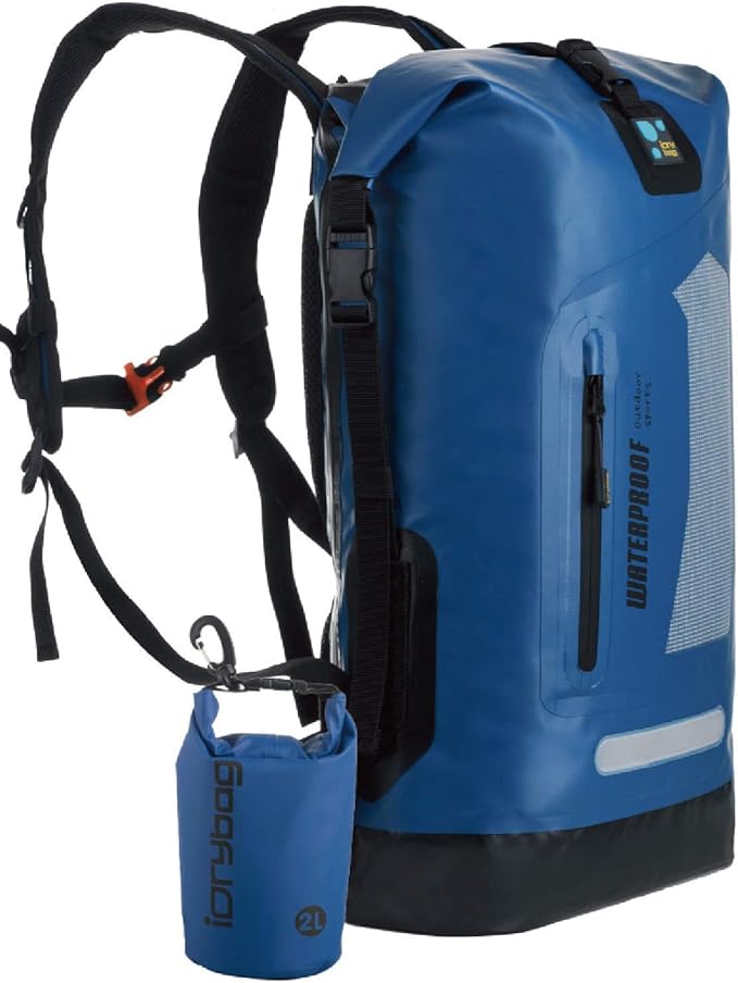 IDRYBAG Waterproof Backpack for Men 20L/30L/40L, Floating Dry Bag Kayak, Dry Backpack Hiking