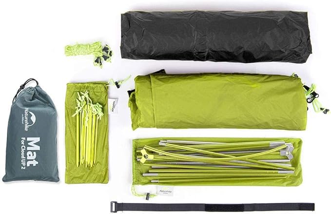 Naturehike Cloud-Up 2 Person Tent Lightweight Backpacking Tent with Footprint - Free Standing Ultralight Camping Hiking Backpack Tents Two Person Tent