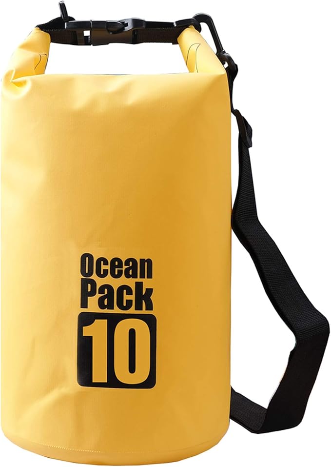 2L/3L/5L/10L/15L/20L/30L 500D Tarpaulin Heavey-Duty PVC Water Proof Dry Bag Sack for Kayaking/Boating/Canoeing/Fishing/Rafting/Swimming/Camping/Snowboarding