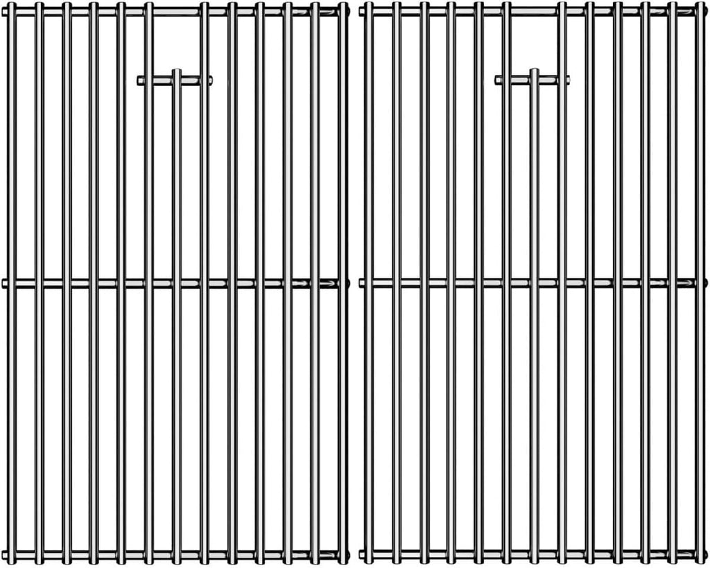 17/17.5/19.5 Inch Stainless Steel Cooking Grates for Weber Spirit I & II 200 Series Spirit E210 Spirit E220 Spirit S210, Spirit S220 with Front Control, Weber 7637 Gas Grills