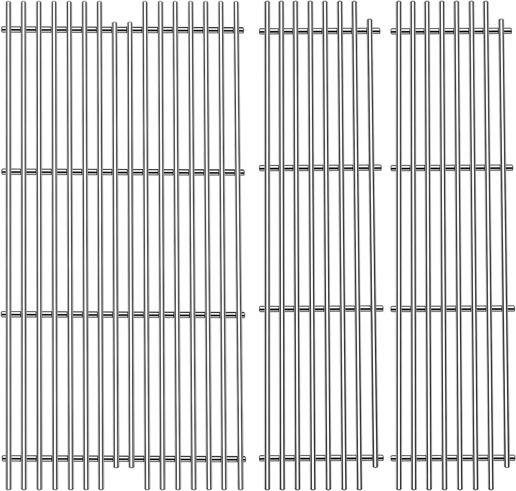 BBQ Grill Grates Parts for 54911 54921 Viking Grill VGBQ 30 in T Series,VGBQ 41 in T Series,VGBQ 53, VGBQ300T,VGBQ0302T,VGBQ3002RT,VGBQ4103RT,Stainless Steel Grid Accessories Replacement