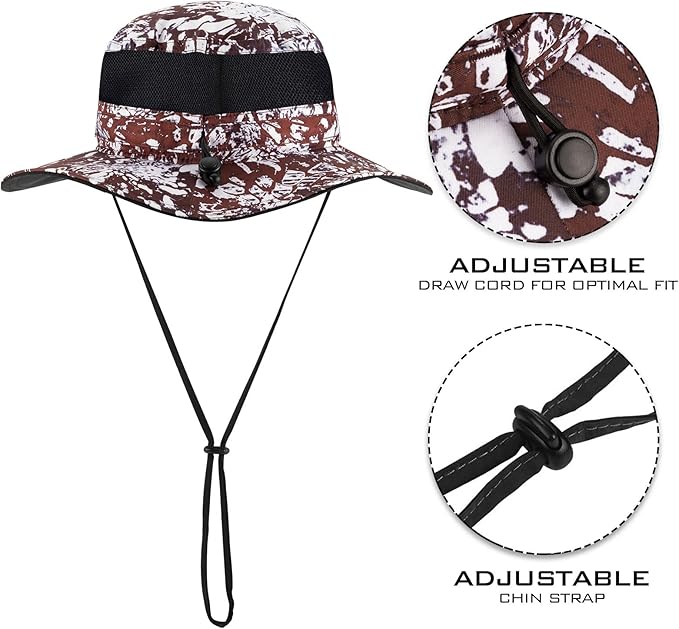 KastKing Sol Armis UPF 50 Boonie Hat - Sun Protection, Fishing, Beach & Hiking, Paddling, Rowing, Kayaking