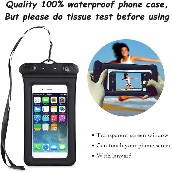 OMGear Waterproof Dry Bag Backpack Phone Pouch 40L/30L/20L/10L/5L Floating Dry Sack for Kayaking Boating Outdoors Activities