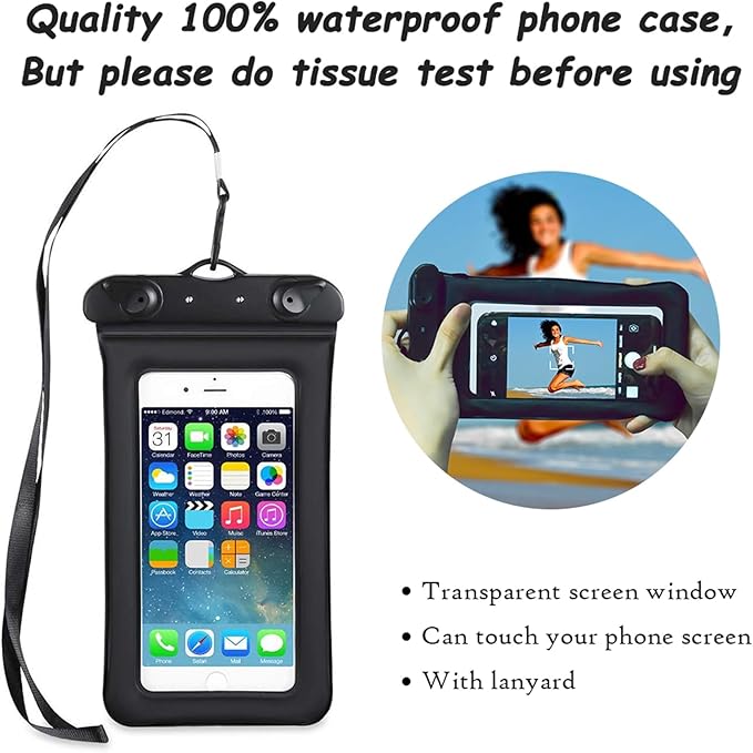 OMGear Waterproof Dry Bag Backpack Phone Pouch 40L/30L/20L/10L/5L Floating Dry Sack for Kayaking Boating Outdoors Activities