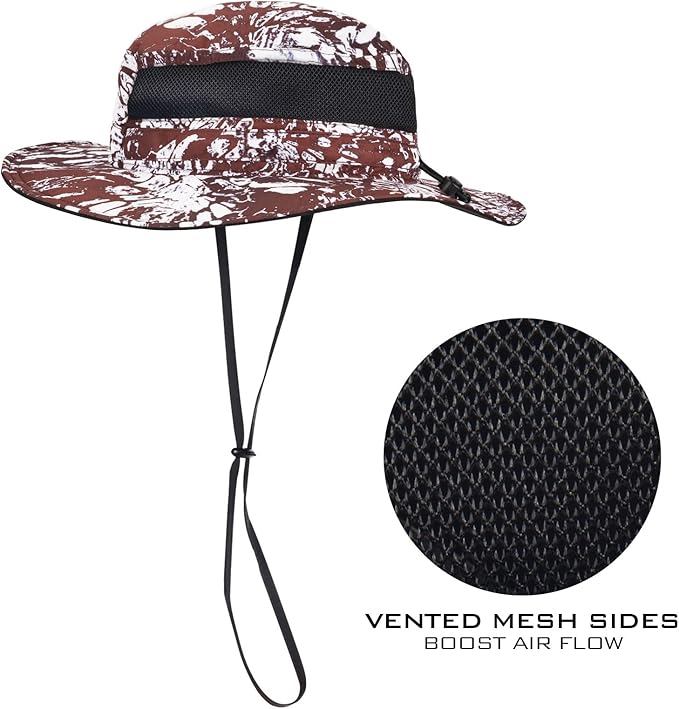 KastKing Sol Armis UPF 50 Boonie Hat - Sun Protection, Fishing, Beach & Hiking, Paddling, Rowing, Kayaking