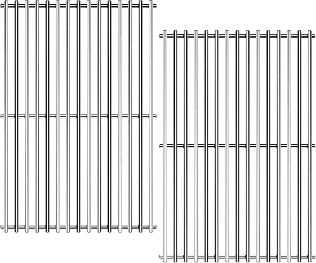 BBQ Grill Grates Parts for Vermont Castings Grill CF9030, VC3050, VCS3505, VCS3505BI, VCS3506, VM400, VM400XBP, VM406, ProChef 34402, Kenmore Grills,Stainless Steel Grid Accessories Replacement