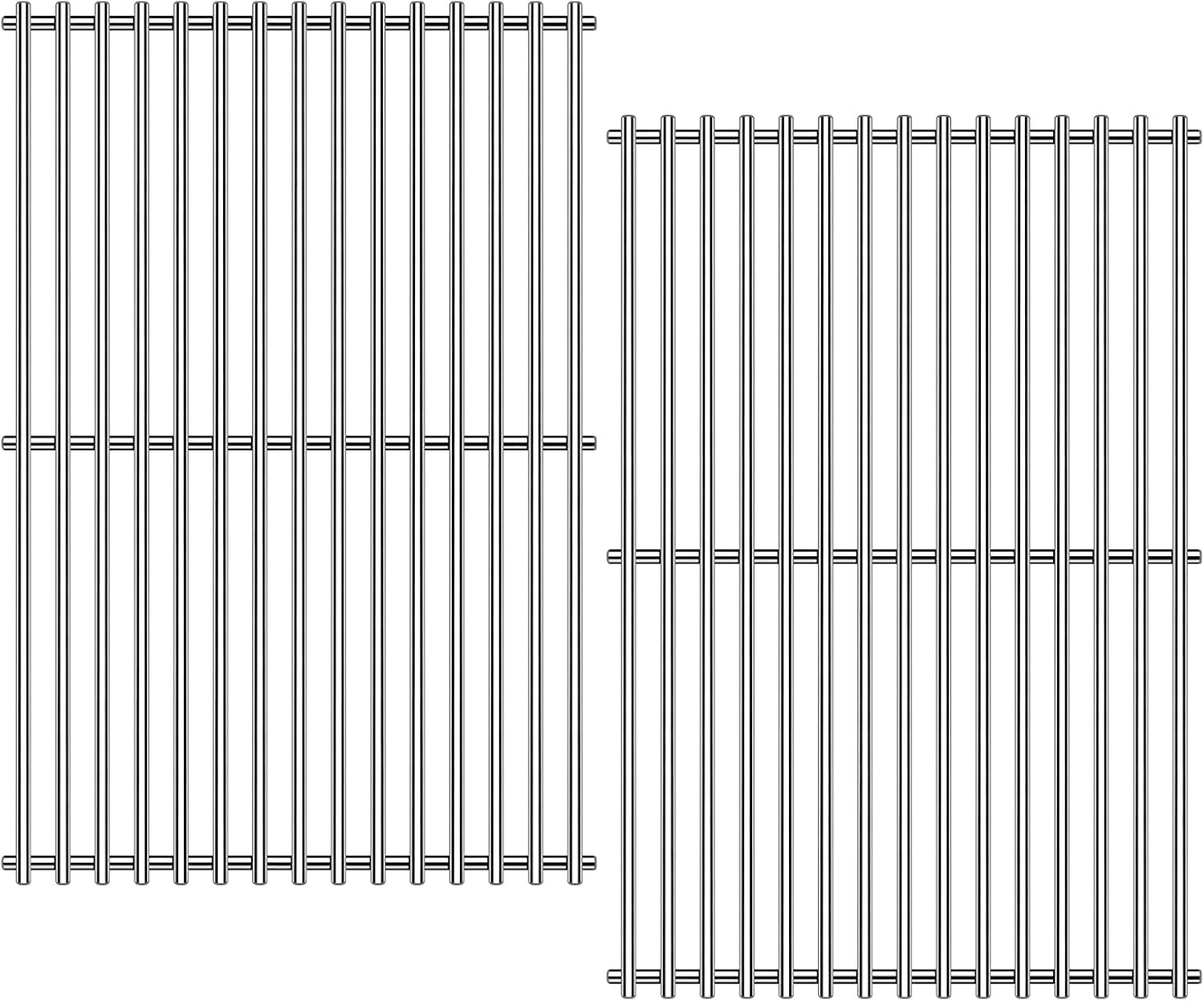 BBQ Grill Grates Parts for Vermont Castings Grill CF9030, VC3050, VCS3505, VCS3505BI, VCS3506, VM400, VM400XBP, VM406, ProChef 34402, Kenmore Grills,Stainless Steel Grid Accessories Replacement