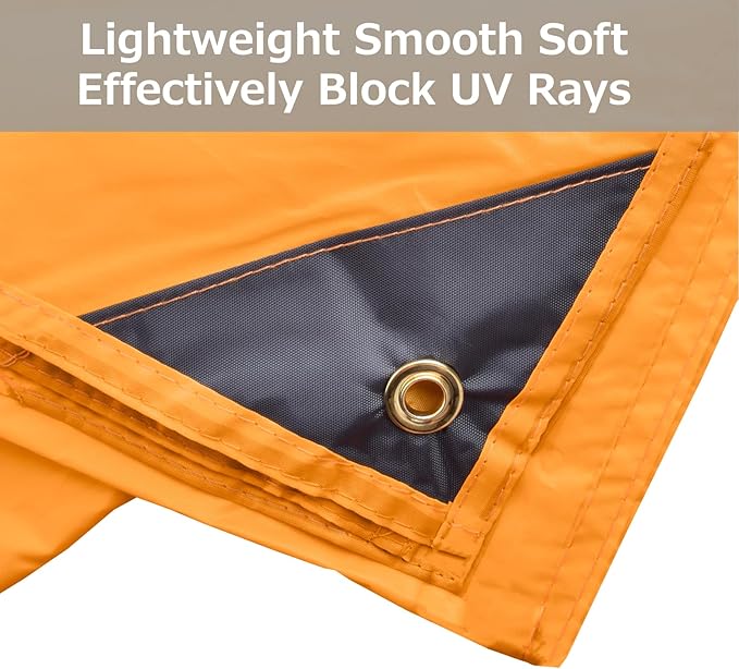 Azarxis Waterproof Camping Tent Tarp Hammock Rain Fly Footprint Ground Cloth Shelter Sunshade Beach Picnic Blanket Mat for Outdoor Camping Park Lawn