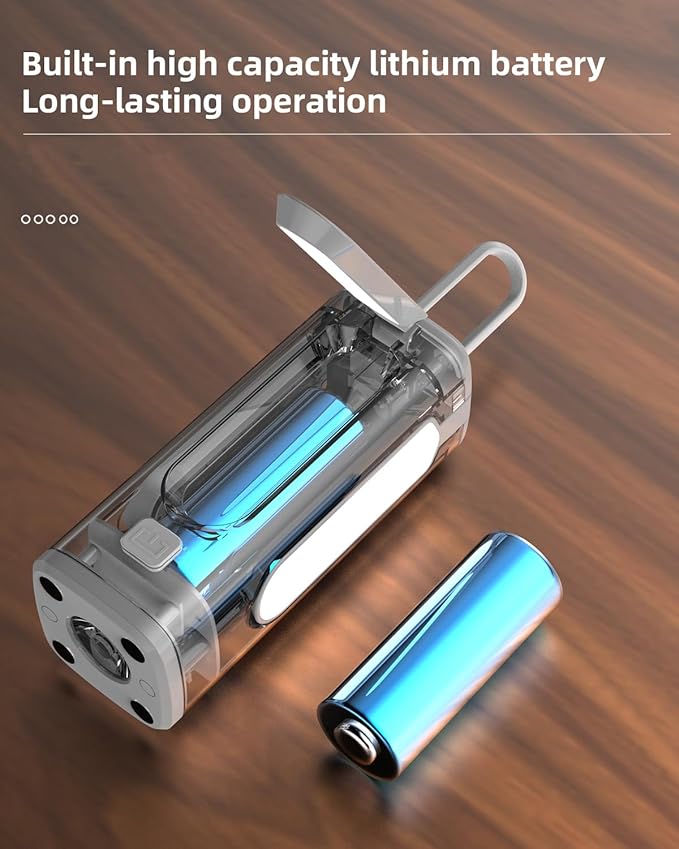 2 Pack Rechargeable LED Camping Lantern - Waterproof Tent Light with 8 Light Modes, Perfect for Camping, Hurricane, Emergency, Hiking, Fishing