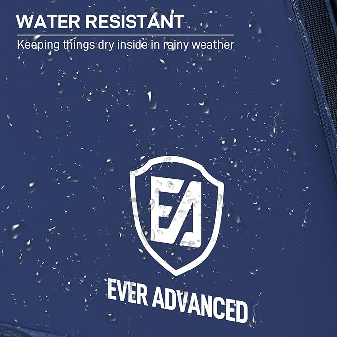 EVER ADVANCED 6 Person Blackout Camping Tent Instant Cabin Tents for Family with Rainfly, 60s Easy Setup, Water-Resistant