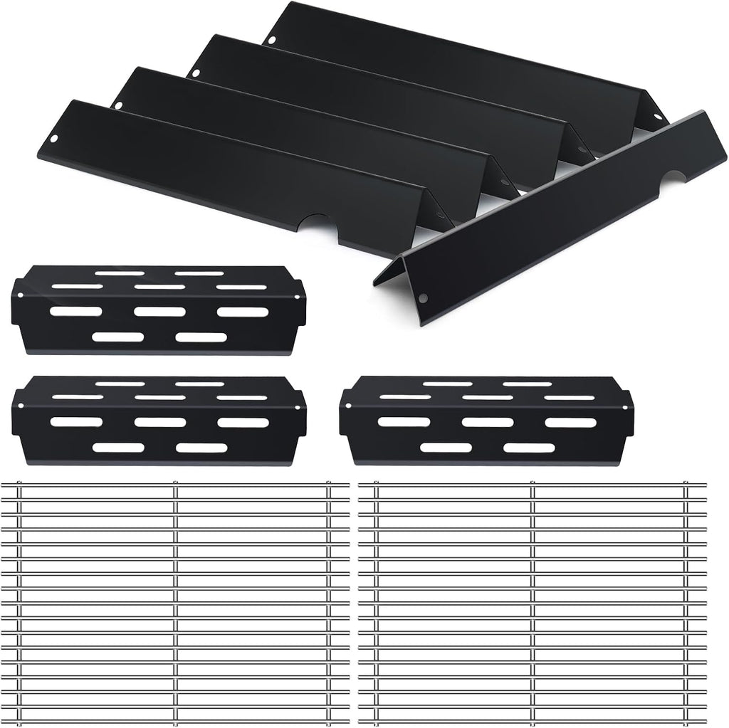 Grill Replacement Parts for Genesis ii Grates 66032 Flavorizer Bars Grill Parts GS4,66095 Grill Grates 66795 Heat Deflector Replacement Parts for Weber Genesis ii E-310
