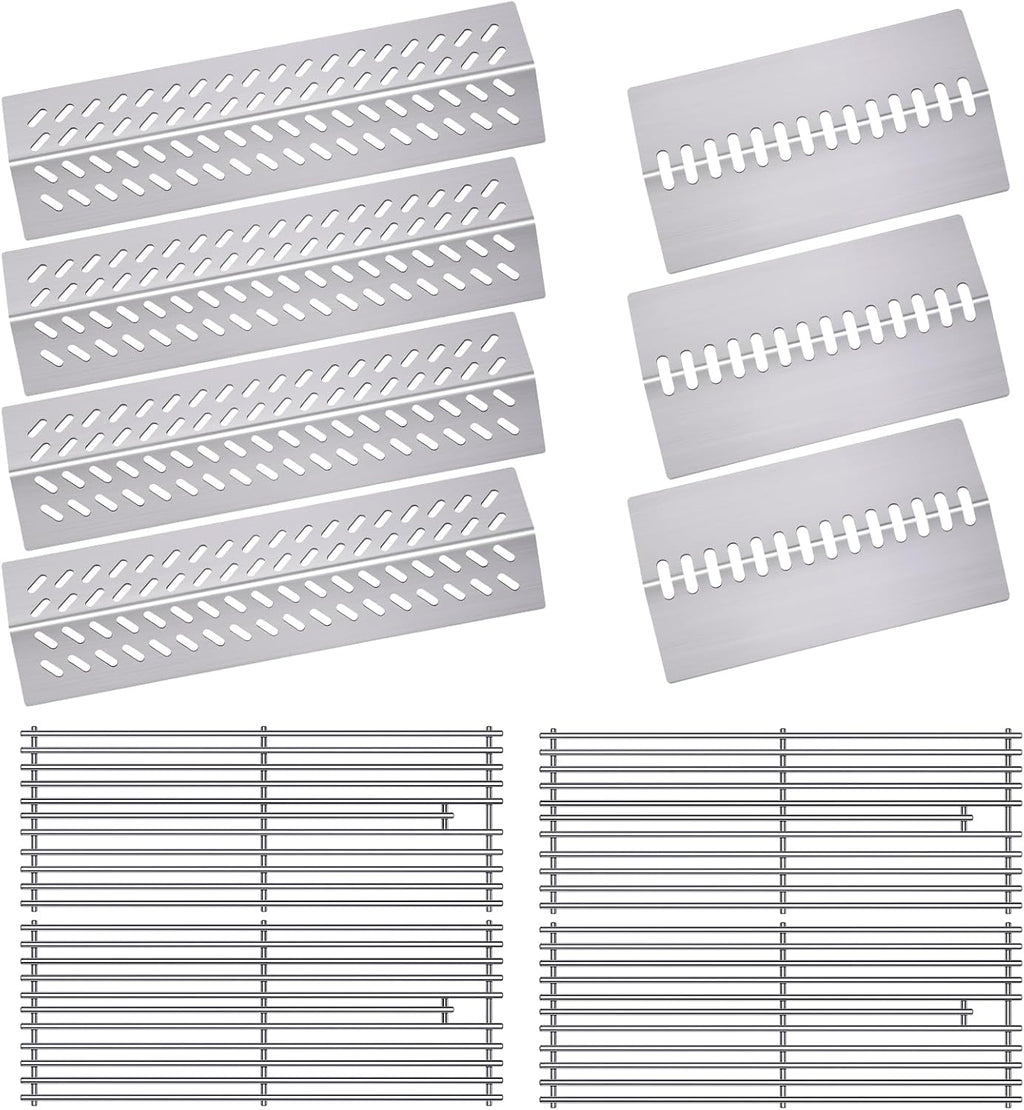 16GA Grill Heat Plates 9MM 16517 Grill Grates for 16631 16520 Bull Grill Replacement Parts, BBQ Bull Angus 4 Burner 47628 47629, Bull Outlaw 26038 26039, Steer Premium 69008, Lonestar 87049