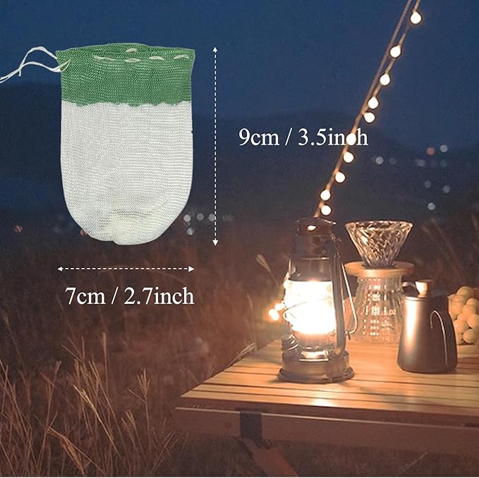 22 Pcs Propane Lantern Mantles, U Shape Mantles for Propane Lantern Gas Lamp Mantles Gas Lantern Mantles Gas Lantern Covers Mantles for Outdoor Camping Lantern