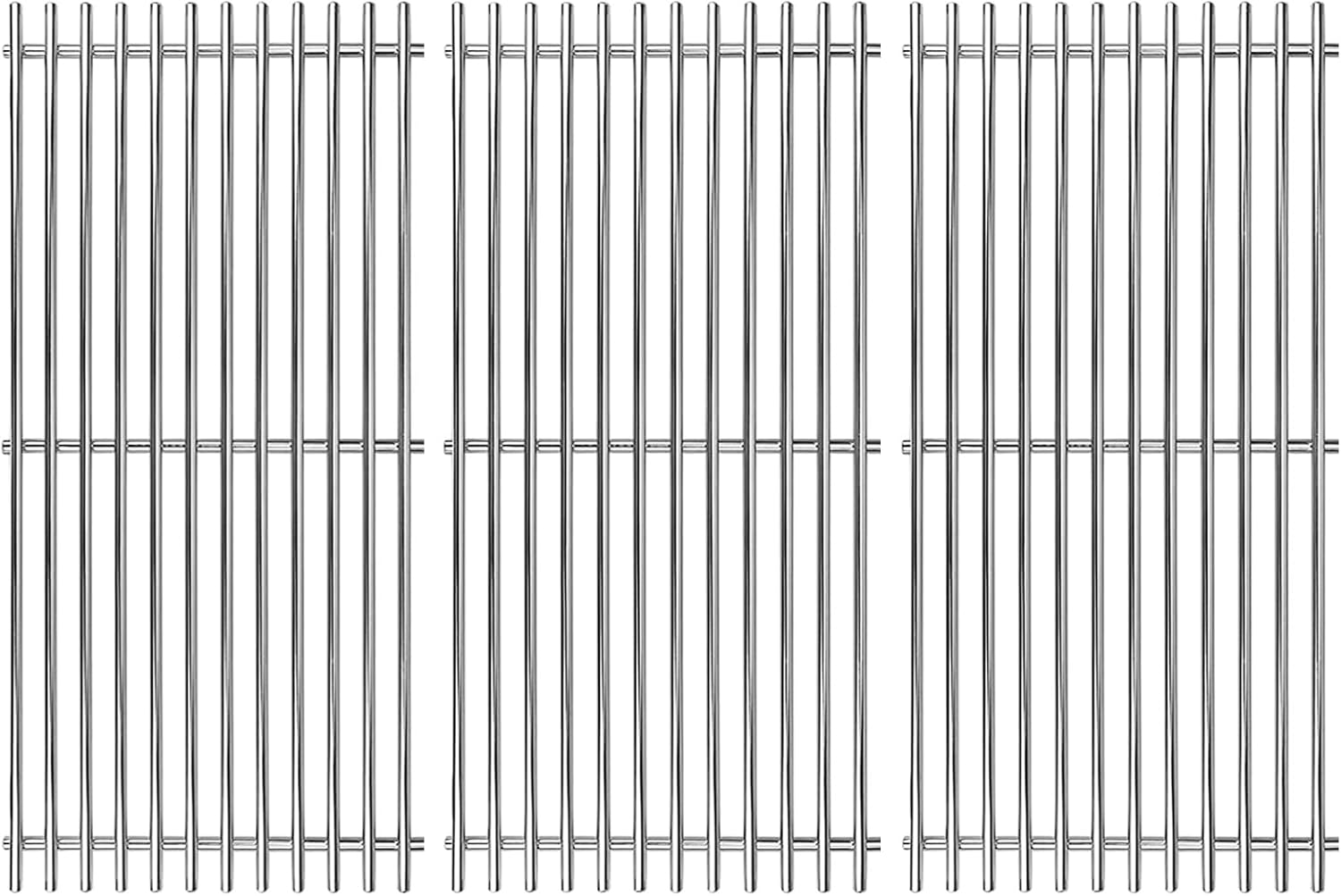 SF876C (3-Pack) 16 7/8" Stainless Steel Cooking Grid for Charbroil 463441312, 463432215 463461613 463436214 463436215 463441514 463440109 463436213 463420508