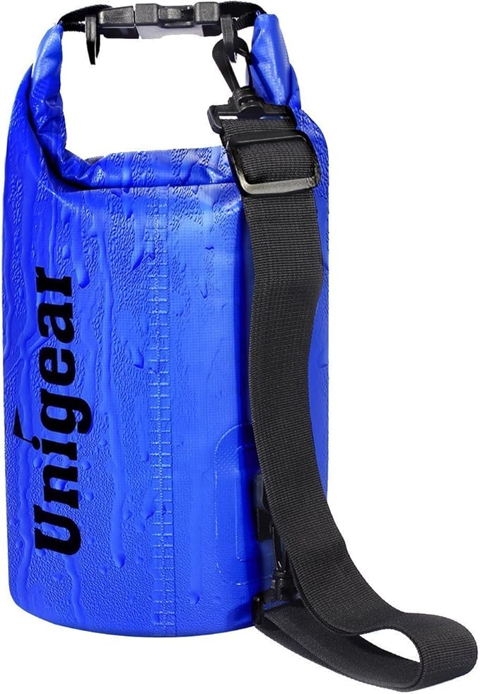 Unigear Dry Bag Waterproof, 2L/5L/10L/20L/30L/40L Floating and Lightweight Bags for Kayaking, Boating, Fishing, Swimming and Camping with Waterproof Phone Case