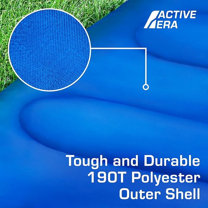 Active Era Ultra Lightweight Sleeping Bag Indoor & Outdoor - Compact, Ultralight Sleeping Bag for Warm Weather - Camping Sleeping Bags for Warm Weather, Sleepovers, Fishing, Outdoor Camping and Hiking