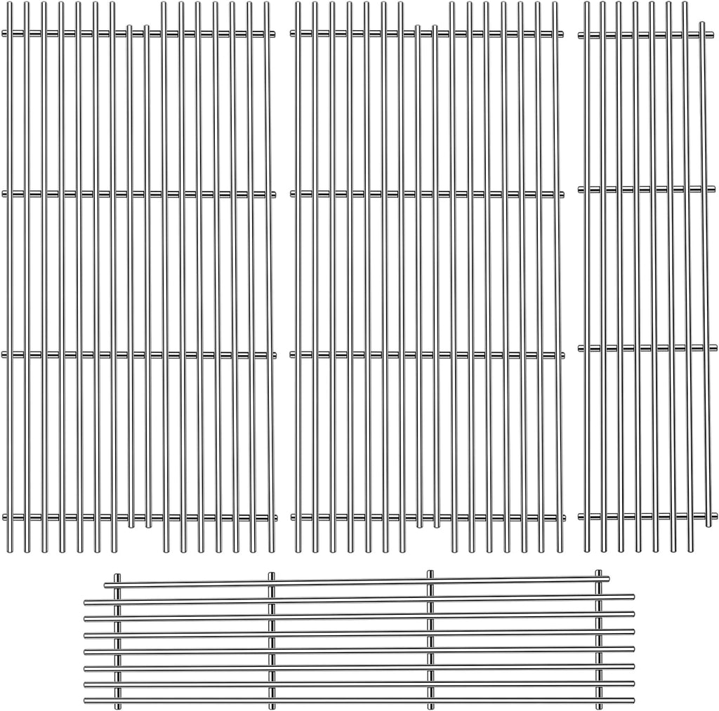 BBQ Grill Grates Parts for 54911 54921 Viking Grill VGBQ 30 in T series,VGBQ 41 in T series,VGBQ 53 series, VGBQ300T,VGBQ0302T,VGBQ3002RT,VGBQ4103RT,Stainless Steel Grid Accessories Replacement