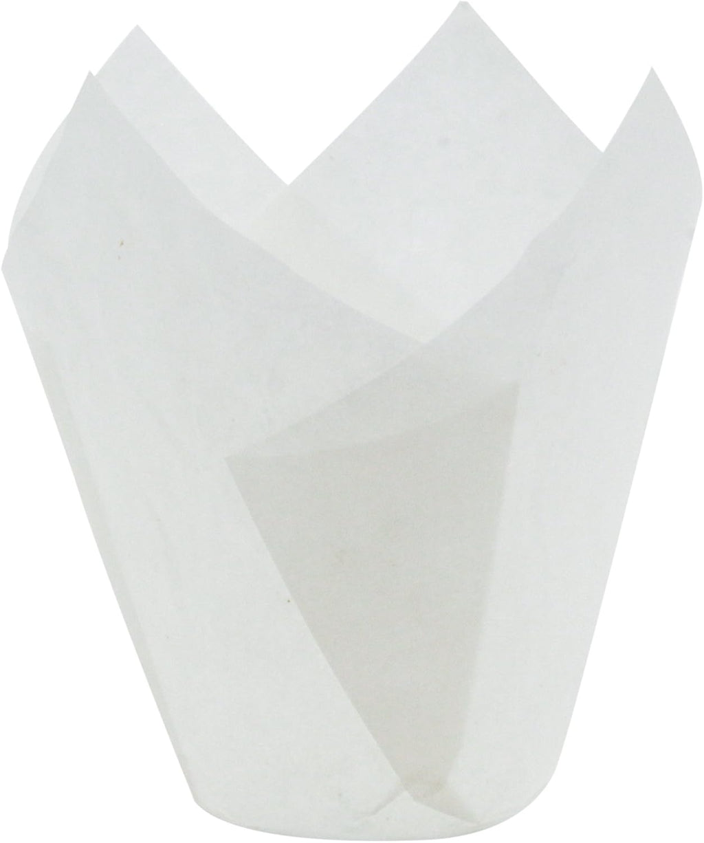 White Tulip Baking Cups, Mini Size, Pack of 250